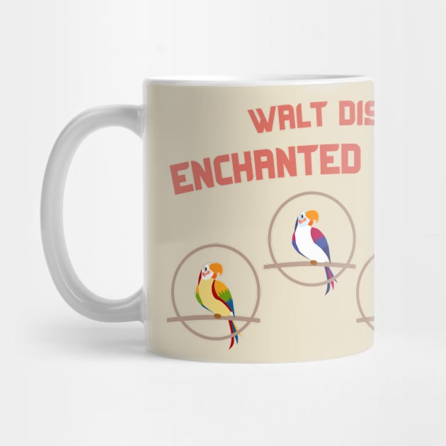 Enchanted Tiki Room Birds by Mint-Rose